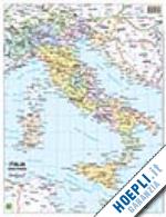 aa.vv. - italia carta formato a3 fisica politica