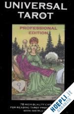 de angelis roberto - universal tarot - professional edition - con 78 carte
