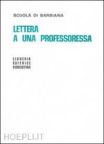 Image of LETTERA A UNA PROFESSORESSA