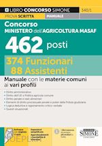 Image of CONCORSO MINISTERO DELL'AGRICOLTURA MASAF 462 POSTI 374 FUNZIONARI 88 ASSISTENTI