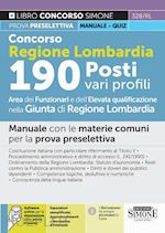 Image of CONCORSO REGIONE LOMBARDIA - 190 POSTI VARI PROFILI