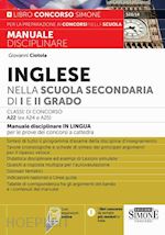 Image of INGLESE NELLA SCUOLA SECONDARIA DI I E II GRADO. CLASSE DI CONCORSO A22 (EX A24