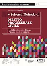 Image of SCHEMI & SCHEDE DI DIRITTO PROCESSUALE CIVILE