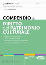 Image of        COMPENDIO DI DIRITTO DEL PATRIMONIO CULTURALE