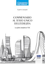 Image of COMMENTARIO AL TESTO UNICO DELL'EDILIZIA