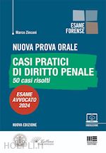 Image of NUOVA PROVA ORALE - CASI PRATICI DI DIRITTO PENALE - 50 CASI RISOLTI