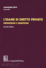 Image of L'ESAME DI DIRITTO PRIVATO
