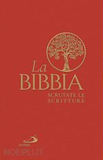 Image of LA BIBBIA - SCRUTATE LE SCRITTURE - RILEGATA, COPERTINA TELATA ROSSA