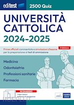 Image of EDITEST - UNIVERSITA' CATTOLICA - 2500 QUIZ - 2024-2025