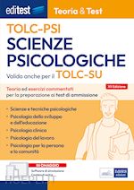Image of EDITEST - TOLC-PSI SCIENZE PSICOLOGICHE - TEORIA & TEST