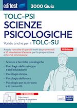 Image of EDITEST - TOLC-PSI - SCIENZE PSICOLOGICHE - 3000 QUIZ