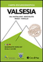 aa.vv. - carta escursionistica 3 - valsesia quadrante nord est 1:25000