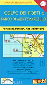 Image of SP43 - GOLFO DEI POETI E PARCO DI MONTEMARCELLO CARTA DEI SENTIERI 1:25000