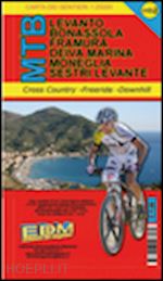 aa.vv. - mtb-2 levanto. carte dei sentieri di liguria per mountain bike mtb vtt