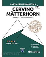 Image of CARTA ESCURSIONISTICA CERVINO-MATTERHORN (ZERMATT, CERVINIA)