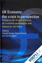 giudice gabriele (curatore); kuenzel robert (curatore); springbett thomas (curatore) - uk economy: the crisis in perspective