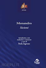 ingrosso p.(curatore) - menandro. sicioni