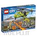 60123 - Lego 60123 - City - Elicottero Dei Rifornimenti Vulcanico