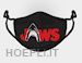 Jaws: Adjustable Shaped Facemask (1 Pack) Black (Mascherina Protettiva)