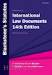 Evans Malcolm (Curatore) - Blackstone's International Law Documents