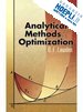 LAWDEN D.F. - ANALYTICAL METHODS OF OPTIMIZATION