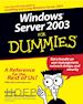 Tittel E - Windows Server 2003 for Dummies