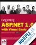 Beginning ASP.NET 1.0 with Visual Basic.NET