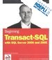 TURLEY PAUL WOOD DAN - BEGINNING TRANSACT-SQL WIYH SQL SERVER 2000 AND 2005