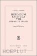 OVIDIO P. NASONE - HEROIDUM EPISTULA VIII. HERMIONE ORESTI
