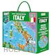 Gaule Matteo; Tomè Ester - Italy. Travel, learn and explore. Ediz. a colori. Con round puzzle. Con 22 special figures. Con Poster