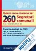 AA.VV. - QUINTO CORSO-CONCORSO PER 260 SEGRETARI COMUNALI (g.u. 6 NOVEMBRE 2009, N. 86)