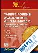 TARIFFE FORENSI AGGIORNATE AL D.M. 140/2012. CD-ROM