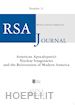 Bini E.(Curatore); Bishop T.(Curatore); Fazzi D.(Curatore) - RSA journal. Rivista di studi americani (2020). Vol. 31: American Apocalypse(s): Nuclear Imaginaries and the Reinvention of Modern America