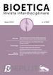 Mori M.(Curatore) - Bioetica. Rivista interdisciplinare (2021). Vol. 3