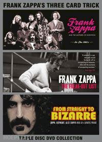 aa.vv. - frank zappa - three card trick (3 dvd)