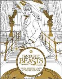 aa.vv. - fantastic beasts and where to find them. magical chatacters colouring book