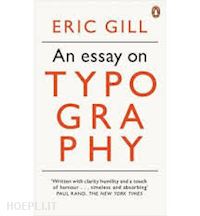 gill eric - an essay on typography