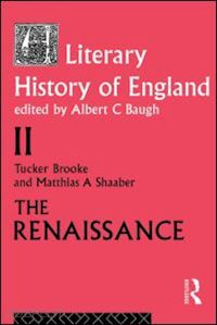 brooke t. (curatore); shaaber m.a. (curatore) - the literary history of england