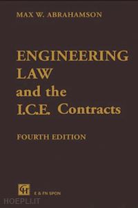 abrahamson m.w. - engineering law and the i.c.e. contracts