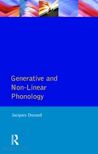 durand jacques - generative and non-linear phonology