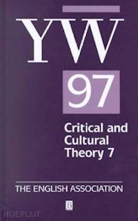 kitson peter (curatore) - the year's work 1997: the year's work in english studies 78 / the year's work in critical and cultural theory