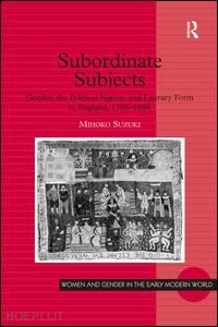 suzuki mihoko - subordinate subjects