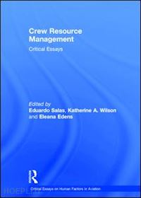 salas eduardo (curatore); edens eleana (curatore); wilson katherine a. (curatore) - crew resource management