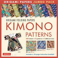 aa.vv. - origami folding papers kimono patterns