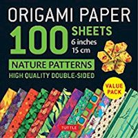 aa.vv. - origami paper. 100 sheet nature patterns
