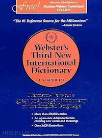 gove philip babcock (curatore) - webster's third edition new international dictionary