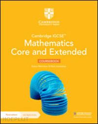 morrison karen; hamshaw nick - cambridge igcse mathematics core and extended. coursebook. per le scuole superio