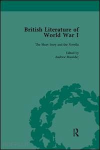 maunder andrew; smith angela k; potter jane; tate trudi - british literature of world war i, volume 1