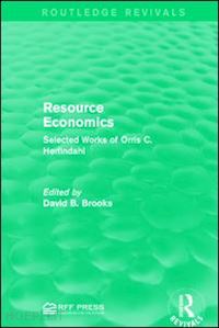 brooks david b. (curatore) - resource economics