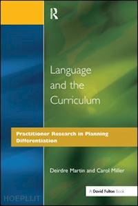 martin deirdre; miller carol - language and the curriculum
